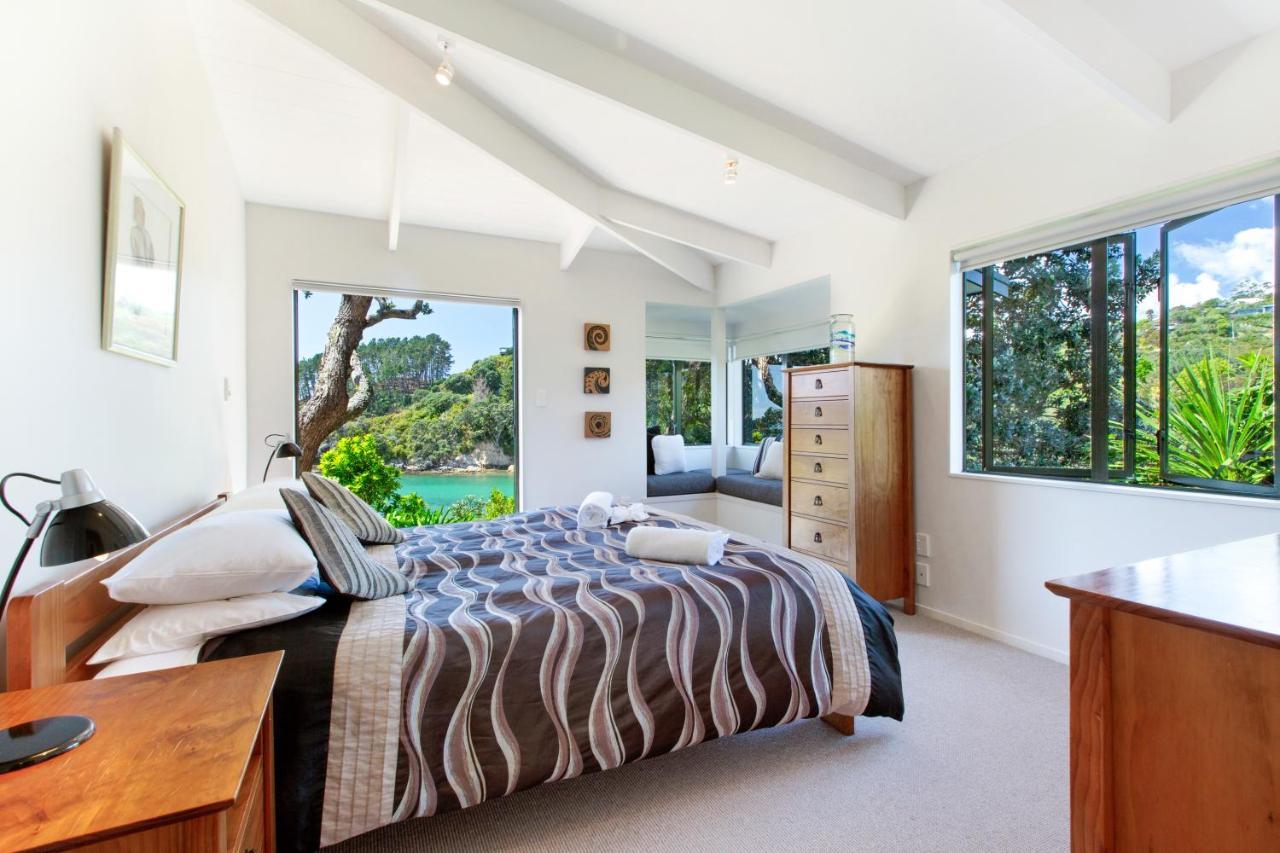 Beachfront Enclosure Bay - Waiheke Unlimited Oneroa Exterior foto