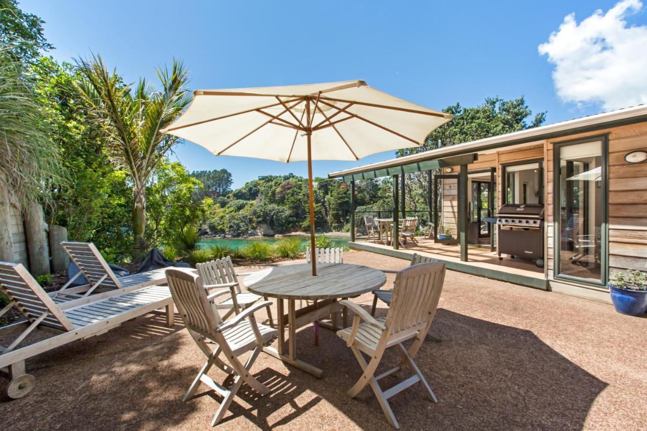 Beachfront Enclosure Bay - Waiheke Unlimited Oneroa Exterior foto