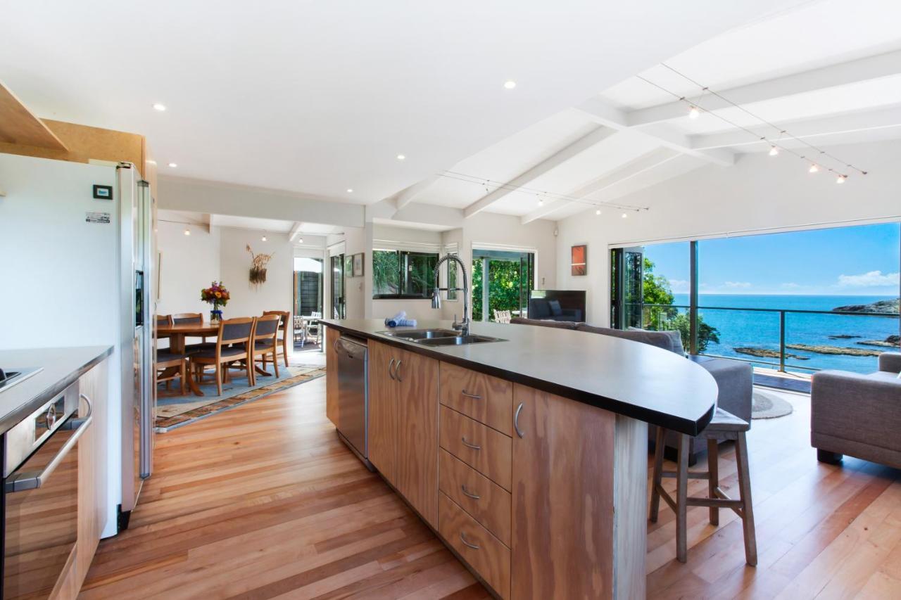 Beachfront Enclosure Bay - Waiheke Unlimited Oneroa Exterior foto